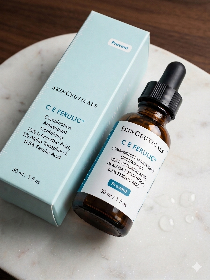 SkinCeuticals CE Ferulic Serum 15% Vitamin C 1oz –Fresh not Oxidized New (Real)
