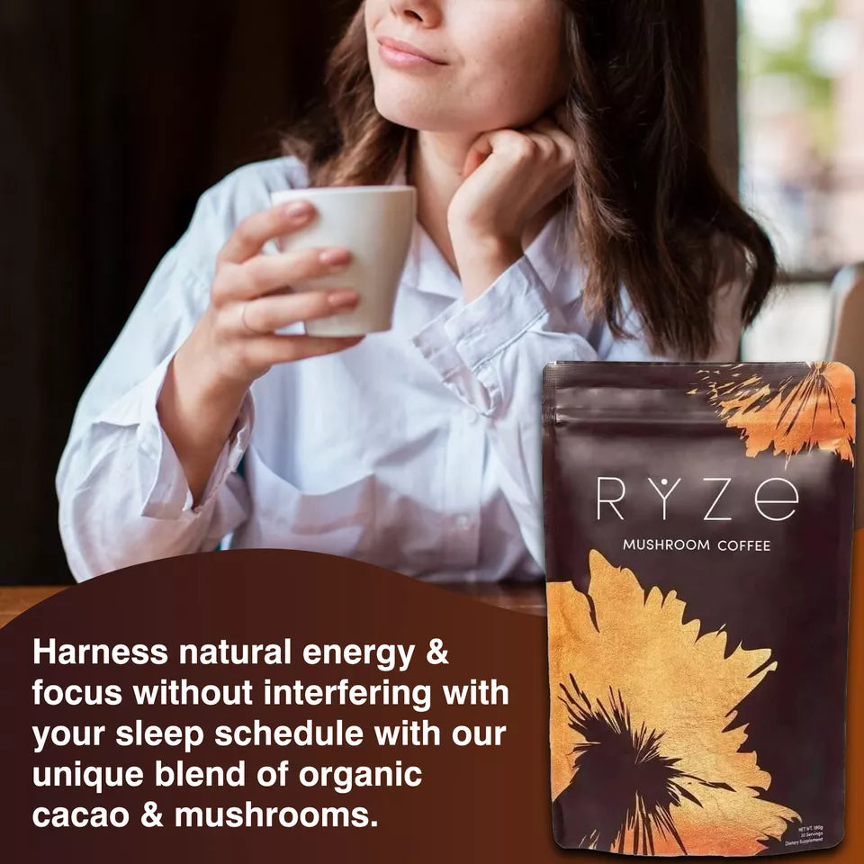 Organic Mushroom Coffee  - ☕ 30 Servings Per Pack Free Shipping, Fast Delivery
